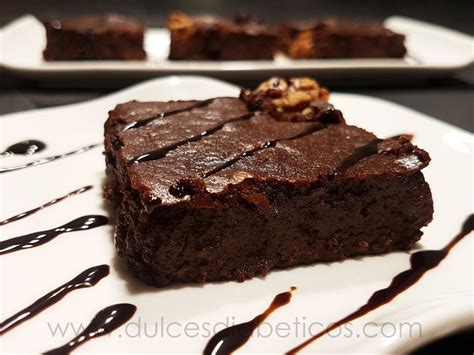 Brownies cacao sin azúcar recetas