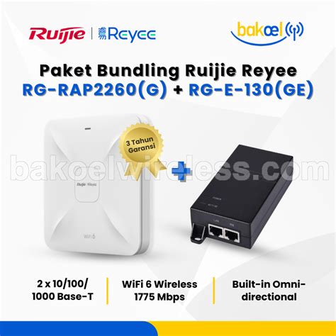 Special Bundling Promo Paket Ruijie Reyee Rg Rap G Poe Adapter