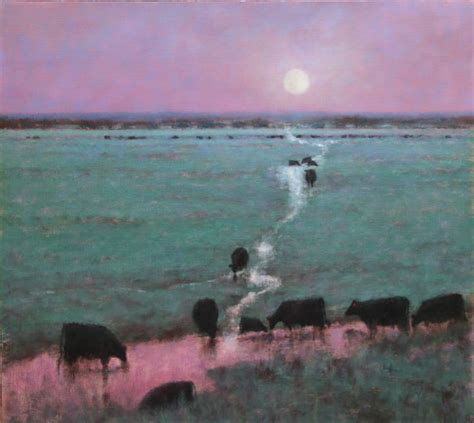 Early Moonrise Nancy Bush Painting Artist Gallery