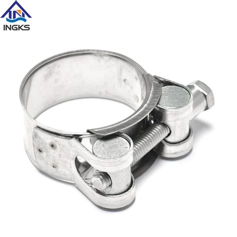 Stainless Steel 304 201 Heavy Duty U Pipe Clamp Hose Clamp China Hose