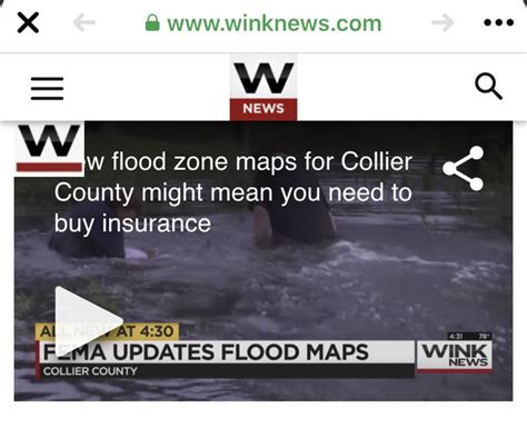 I Share Because I Care New Flood Zone Maps For Collier County Might Mean You Need To Buy