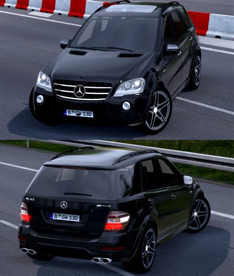 Mercedes Benz Ml63 Amg 2009 16 152 153 Ets2 Mods