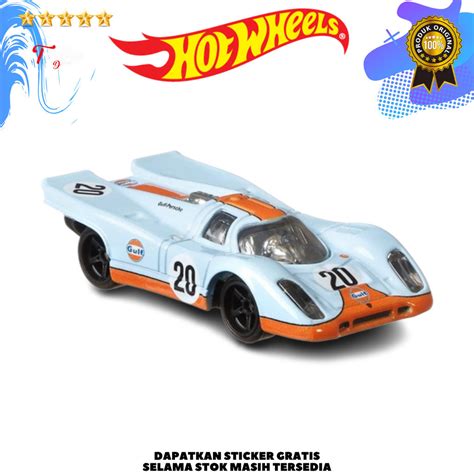 Hot Wheels Premium Porsche KH Gulf New Loose From Diorama Iconic Shopee Malaysia