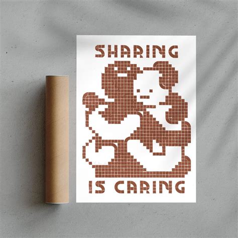 Sharing Is Caring Poster