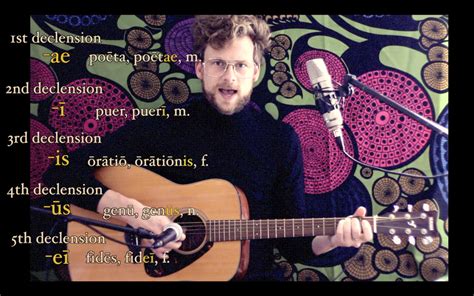 identify  nouns declension  paws