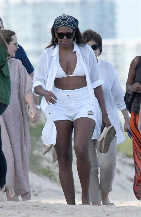 Michelle Obama Wears Bikini In Miami