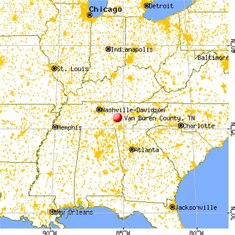 Van Buren County, Tennessee detailed profile - houses, real estate ...