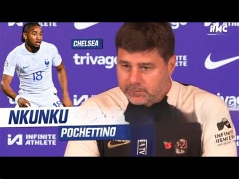 Chelsea Press Conference Live Mauricio Pochettino On Man City Enzo