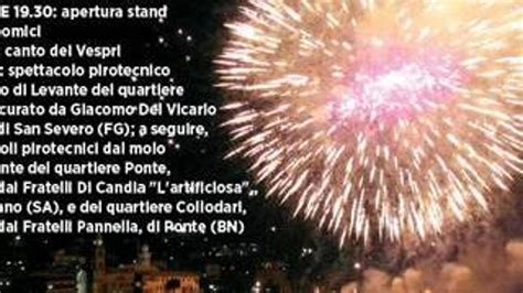 Sagra del Fuoco la festa è qui stand spettacoli pirotecnici e non