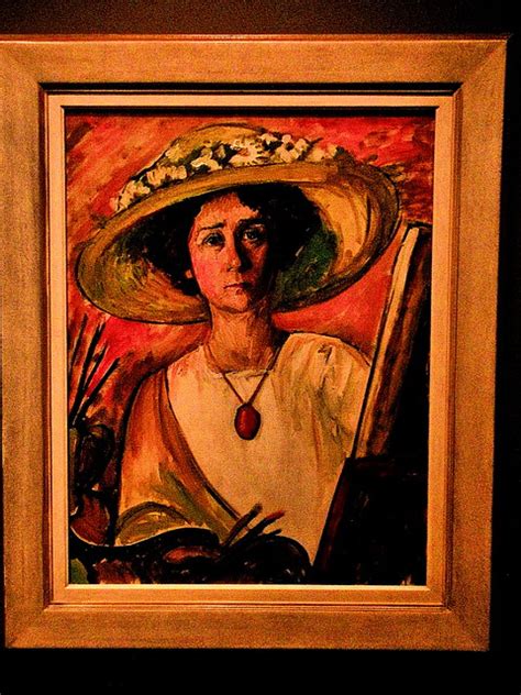 3441 Self Portrait in Front of an Easel by Gabriele Münter Flickr