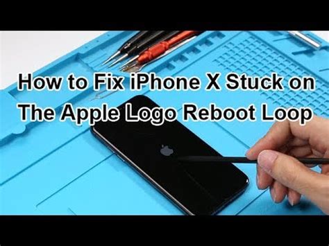 How To Fix IPhone X Stuck On The Apple Logo Reboot Loop Case 2