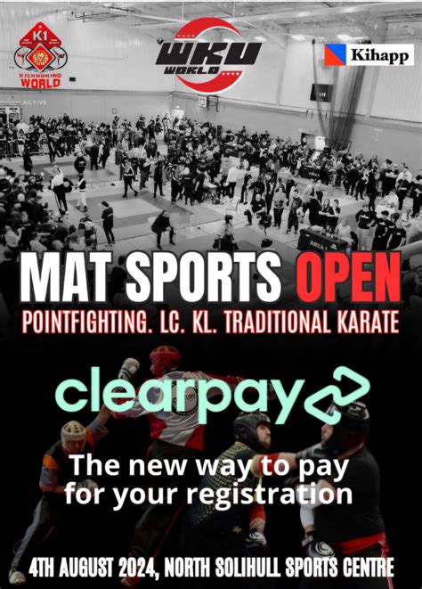 Mat Sports Open Championship 2024 Sport Martial Arts Kihapp