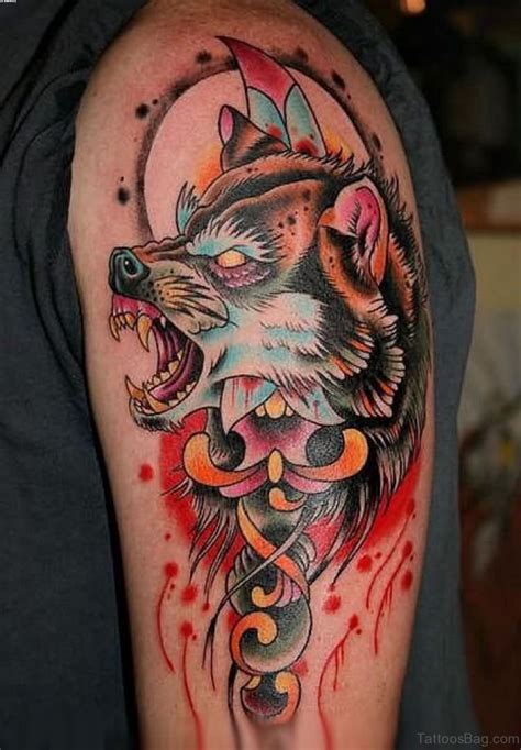 Amazing Wolf Tattoos For Shoulder Tattoo Designs Tattoosbag