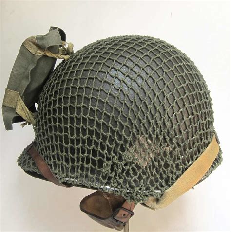 Ww2 M2 501st Pir Airborne Paratrooper Liner And Inland Helmet