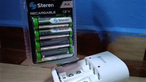 Bater As Recargables Steren Unboxing Youtube