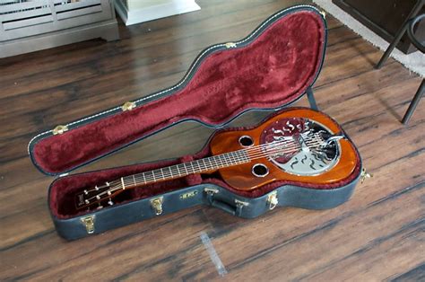 Beard Model E Custom Mahogany Resonator Guitar Round Neck | Reverb