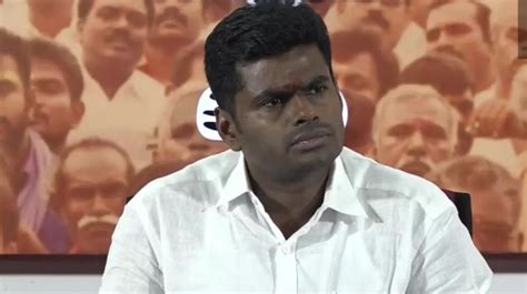 Tamil Nadu Bjp Chief K Annamalai Gets Y Security Tamil Nadu Bjp Chief