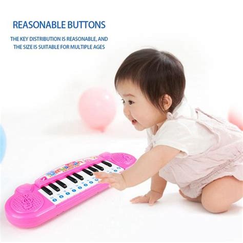 Teclado Piano Musical Cm Infantil Para Crian As Rec M Nascidas Jr