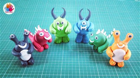 Easy Clay Monsters