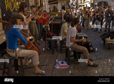 Street Musicians Buenos Aires Argentina Hi Res Stock Photography And