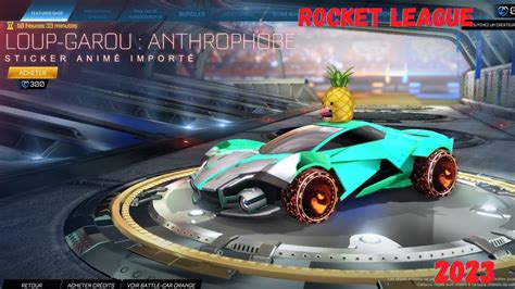 New Loup Garou Anthrophobe Auto Boutique Mai Rocket League