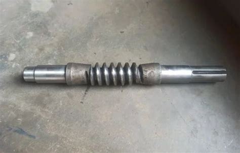 Light Vehicle Stainless Steel Worm Gear Shaft For Automobile Industry