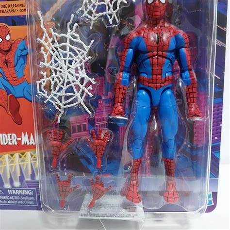 Hasbro Marvel Legends Series Spider Man Animated Series Retro Cel