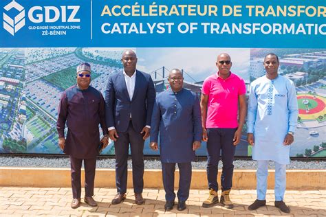 Visite du Ministre de lÉnergie au sein de la GDIZ GDIZ Benin