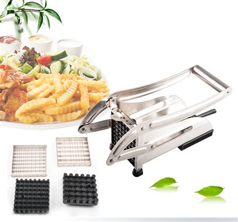 Household Stainless Steel Potato Chipper French Fries Slicer Chip