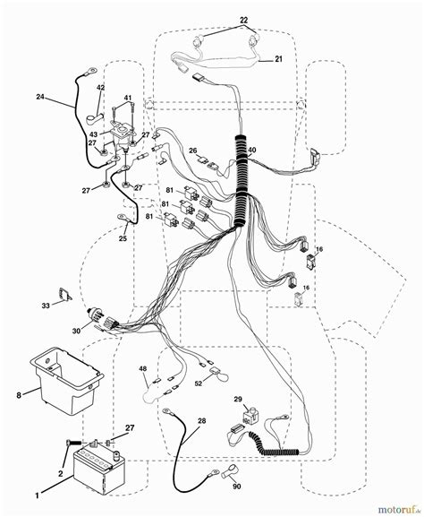 Visualizing The Electrical System Of A Craftsman Lawn Tractor