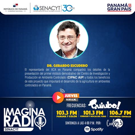 Senacyt Panam On Twitter Sintoniza Hoy Imaginaradio Tendremos