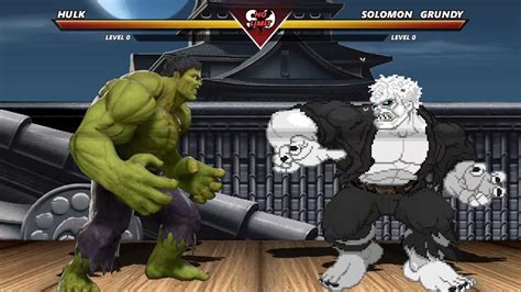 Hulk VS Solomon Grundy The Greatest Fight Of All Time YouTube