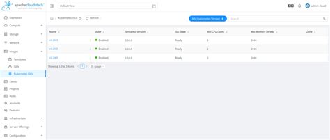 CloudStack Kubernetes Service Apache CloudStack 4 19 1 0 Documentation