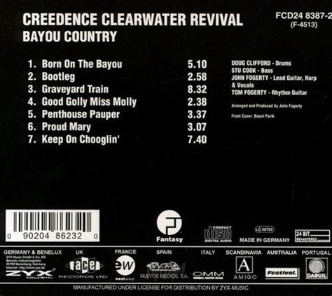 Creedence Clearwater Revival Bayou Country Cd Sklep Rockmetalshoppl