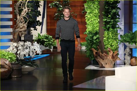 Photo Justin Hartley Ellen Degeneres Show 01 Photo 4157524 Just