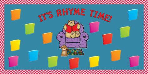 Its Rhyme Time Nursery Rhyme Bulletin Board Supplyme