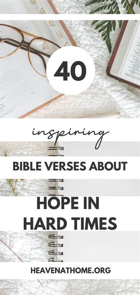 an open bible with the words 40 inspireing bible verses about hope in ...