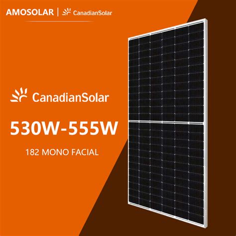 Professional Canadian Hiku Solar Panel Mono Half Cell W W