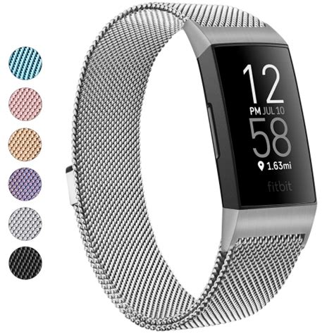 Fitbit Charge 3 Band Metal Best Buy Canada