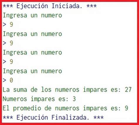 Promedio De Numeros Pares E Impares Pseint