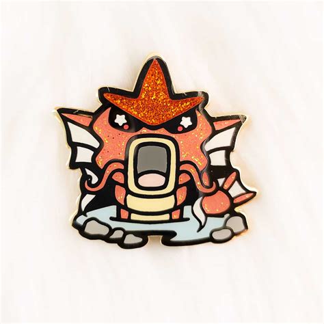 Shiny Red Gyarados Enamel Pin - Bonnies Lab