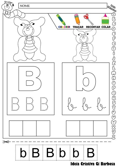 Letra B Png Atividade Alfabeto Educa O Infantil The Best Porn Website