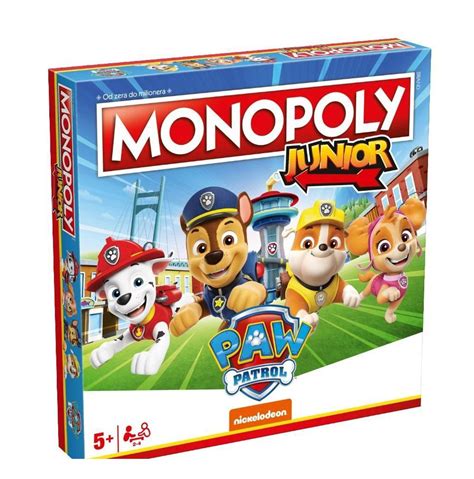 MONOPOLY JUNIOR PSI PATROL GRA PLANSZOWA Stan nowy 136 73 zł