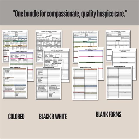 Hospice Care Organizer For Hospice Nurse Hospice Admission Form Patient Sheet For Hospice