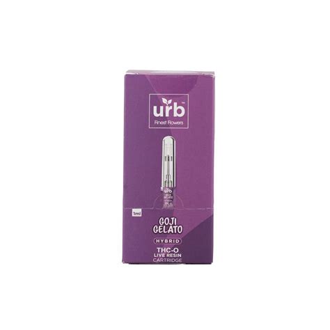 Urb Goji Gelato Hybrid Thco Live Resin Cartridge Cbd Pharm