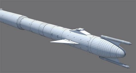 Rim Rolling Airframe Missile Sam D Model Max Fbx Obj