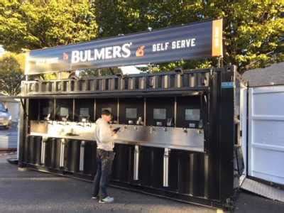 Vending realizados con contenedores marítimos Roscontainer