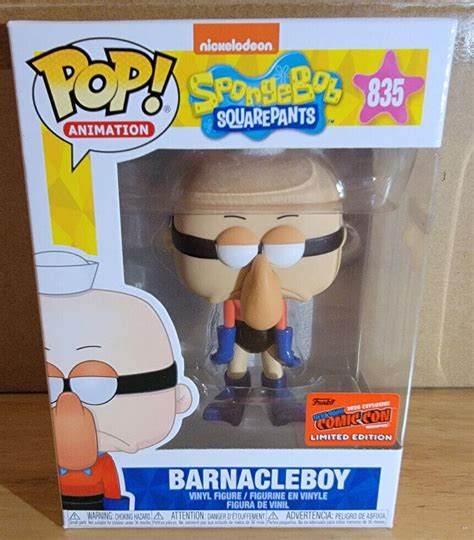 Barnacleboy Spongebob Squarepants Funko Pop 2020 Nycc Exclusive 835 4553829586