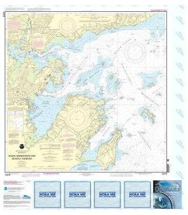 Oceangrafix Noaa Nautical Charts Salem Marblehead And Beverly