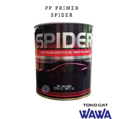 Jual PP Primer Spider 1liter Cat Dasar Plastik Untuk Body Kasar